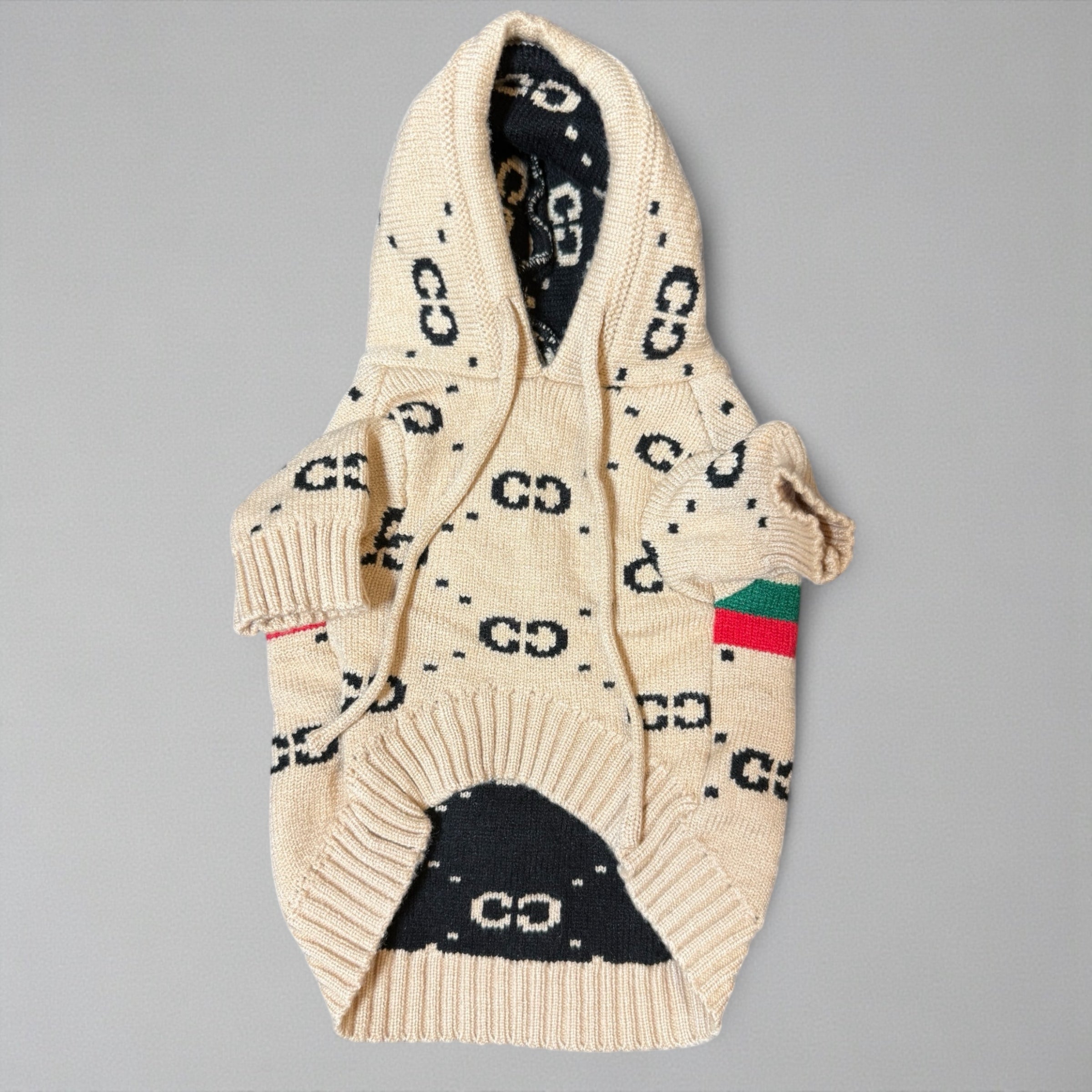Monogram Dog Hoodie