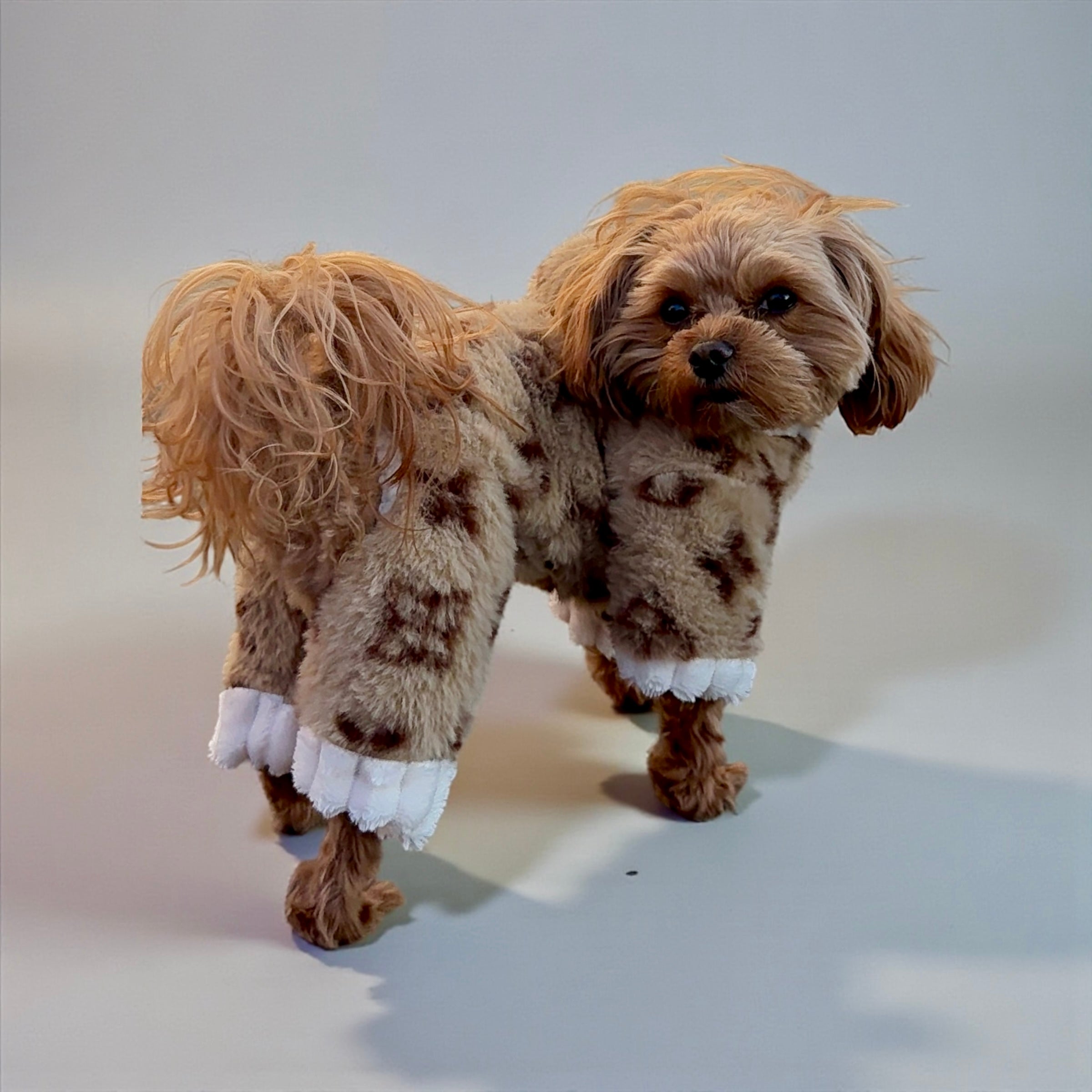 Plush Monogram Dog Jumpsuit