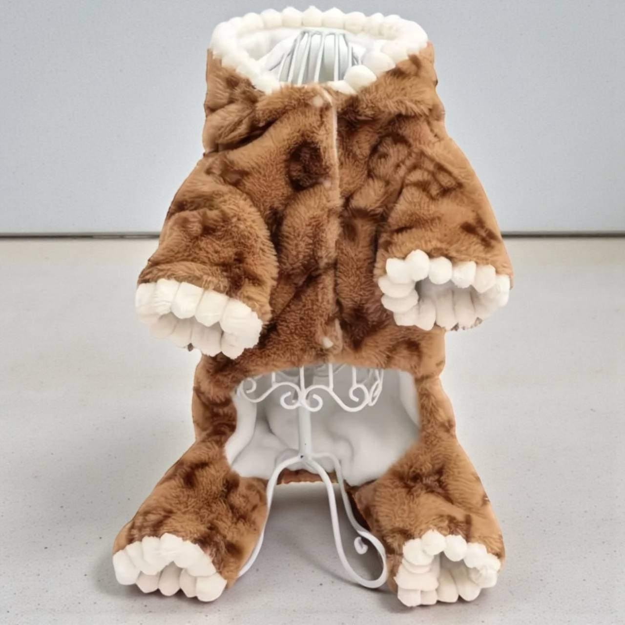 Plush Monogram Dog Jumpsuit